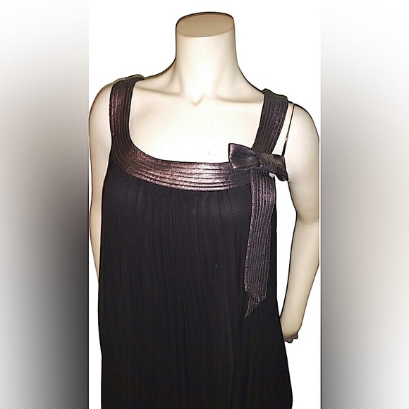 Robbie Bee Collection Baby Doll Accordion style Dress Size 14W - Picture 3 of 3